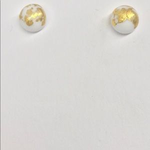 Nwt boutique glass earrings